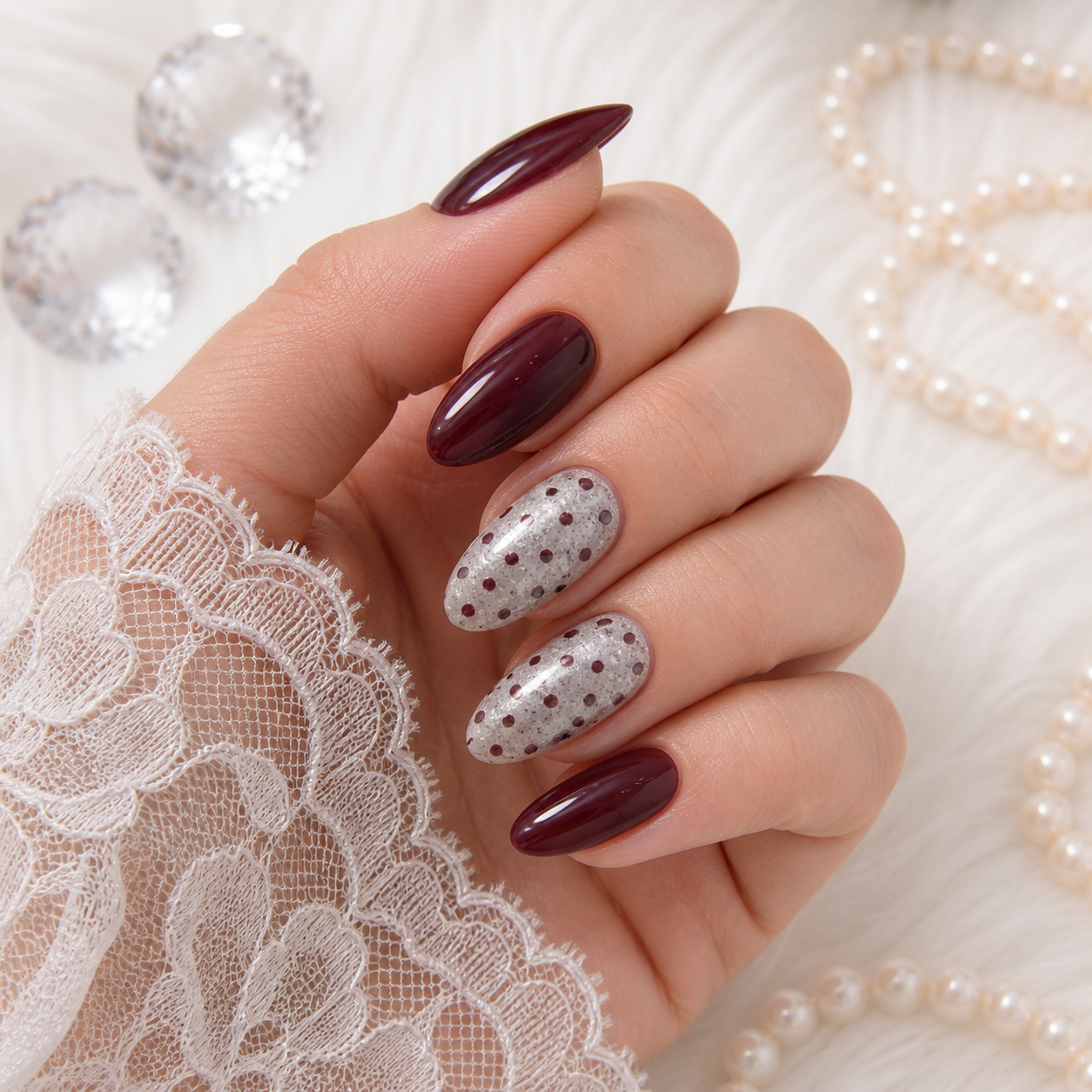 Royal Wine / Polka Dots