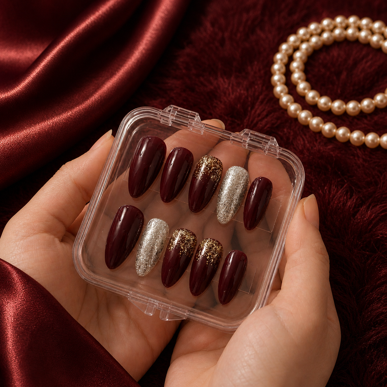 Gilliter Nails