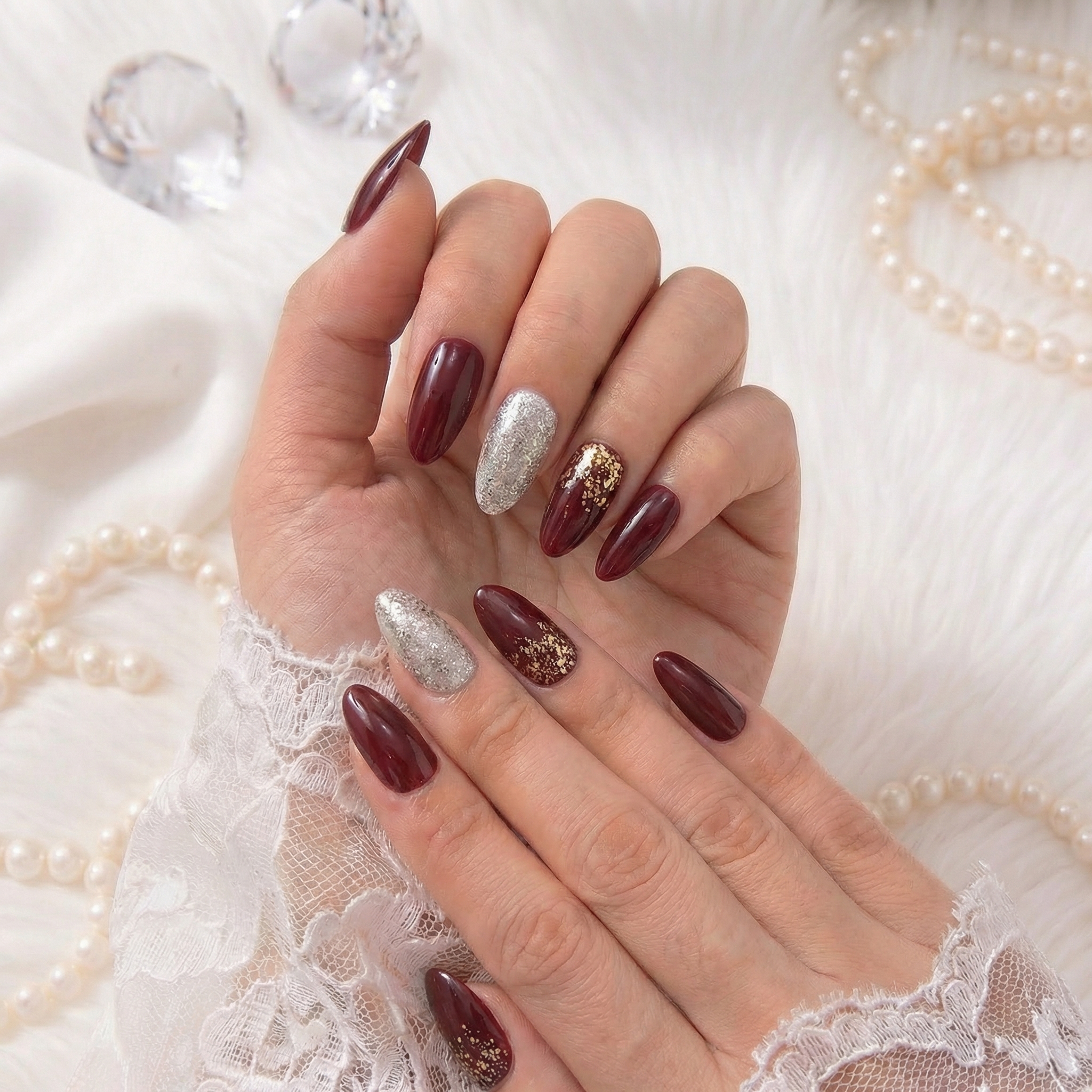 Gilliter Nails